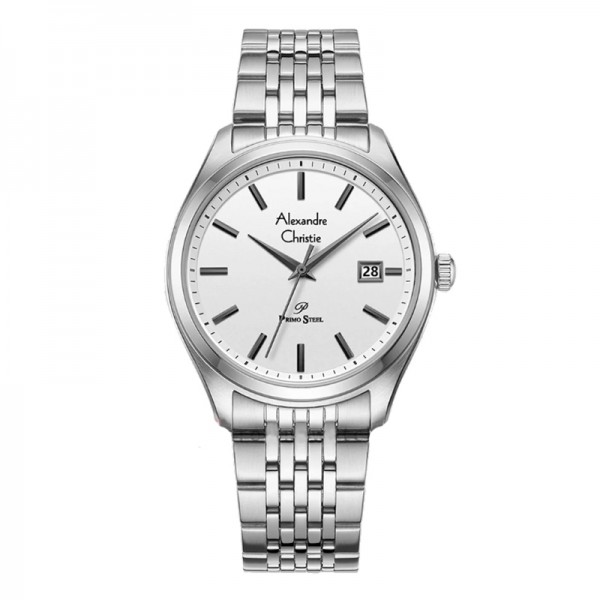 Alexandre Christie AC 1040 Silver White Man MDBSSSL Alexandre Christie AC 1040 Silver White Man MDBSSSL